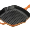 Le Creuset Grillpfanne Signature Quadratisch In Ofenrot 11