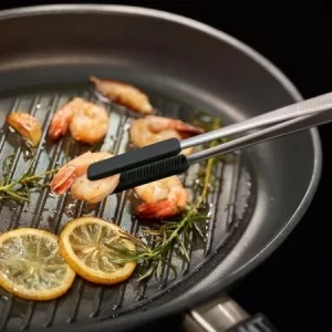 Triangle Silikonspitzen Für Grill- Und Kochpinzette 30 Cm Gerade, Schwarz, 2 Stück 12