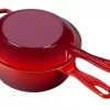 Le Creuset Marmitout In Kirschrot 2 In 1 11