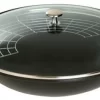 Staub Wok Aus Gusseisen Schwarz 10