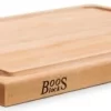Boos Blocks Schneidebrett Pro Chef Aus Ahorn Mit Saftrille Groß, 4 Cm 8