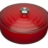 Le Creuset Gourmet-Bräter Signature In Kirschrot 11