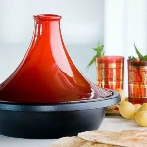 Le Creuset Tagine In Kirschrot 31 Cm / Ca. 26 Cm / 3,7 Liter 10