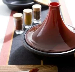 Le Creuset Tagine In Kirschrot 31 Cm / Ca. 26 Cm / 3,7 Liter 12
